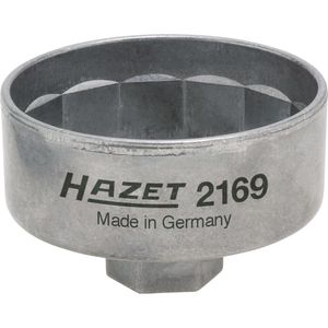 Hazet 2169 OLIEFILTERSLEUTEL 10 MM (3/8) S74,4 MM