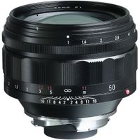Voigtländer Nokton 50mm F/1 ASPH Leica M Mount zwart