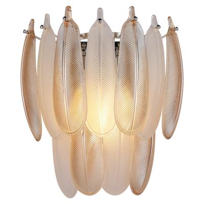 Wandlamp Chloe antiek messing