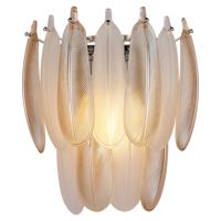 Wandlamp Chloe antiek messing