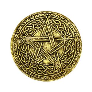 Wierookbrander - Pentagram - Goudkleurig