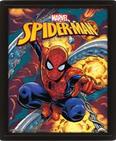 Marvel Framed 3D Effect Poster Pack Spider-Man 26 X 20 Cm (3)