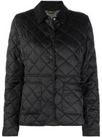 Barbour veste ajustée à effet matelassé - Noir