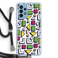 8-bit N°4: Samsung Galaxy A52 Transparant Hoesje met koord