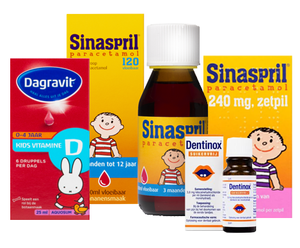 Babypakket Dagravit + Sinaspril + Dentinox