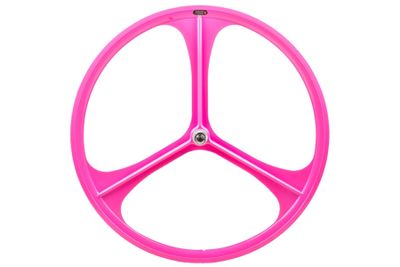 Teny Rim Tri Spoke Fixed Gear Achterwiel - Roze