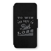 Risk loss: iPhone 12 Pro Max Flip Hoesje