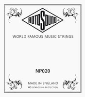 Rotosound NP020 .020 snaar voor elektrische/akoestische gitaar - thumbnail