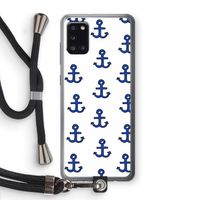 Ankers: Samsung Galaxy A31 Transparant Hoesje met koord