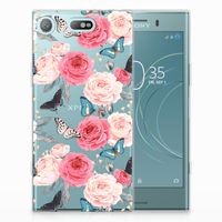 Sony Xperia XZ1 Compact TPU Case Butterfly Roses