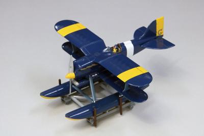 Studio Ghibli Porco Rosso Model Kit - Curtiss R3C-0 Seaplane