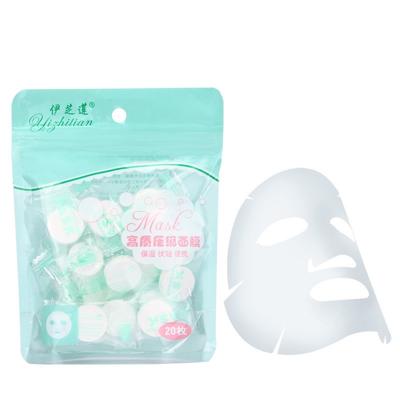 20 stuks gecomprimeerd papier masker wegwerp katoen Skin Care masker gezicht papier masker voor vrouwen
