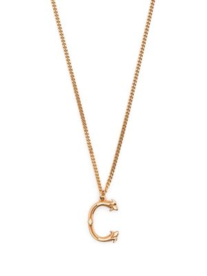 Emanuele Bicocchi collier en chaîne à pendentif C - Or