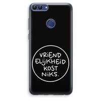 Vriendelijkheid: Huawei P Smart (2018) Transparant Hoesje