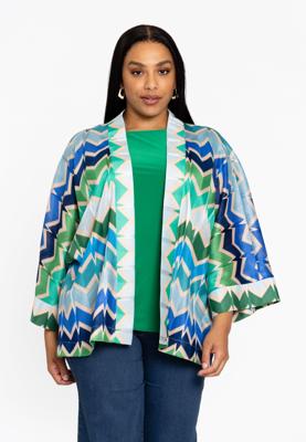 Yoek Kimono GARDENIA | Blauw | Maat 58/60