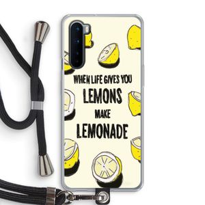 Lemonade: OnePlus Nord Transparant Hoesje met koord