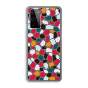 Colored Giraffe: OnePlus 9 Pro Transparant Hoesje