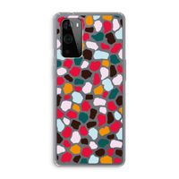 Colored Giraffe: OnePlus 9 Pro Transparant Hoesje