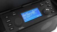 PerfectPro AUDISSE Bouwradio Internet, DAB+, VHF (FM) Bluetooth, AUX, WiFi, Internetradio Handsfreefunctie, Incl. microfoon, Spotify, Spatwaterbestendig, - thumbnail