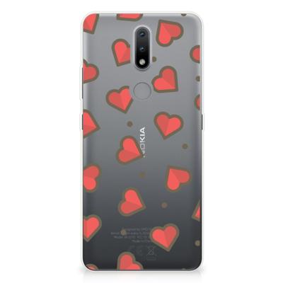 Nokia 2.4 | TPU bumper | Hearts