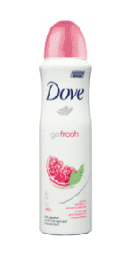 Dove Dove Deodorant Deospray Go Fresh Granaatappel 150 mL