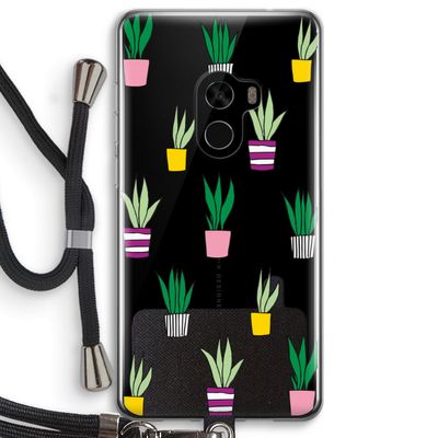 Sanseveria: Xiaomi Mi Mix 2 Transparant Hoesje met koord