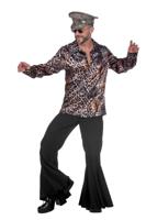 Party Blouse Panter Luipaard Heren