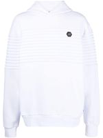 Philipp Plein hoodie Gothic Plein à manches longues - Blanc