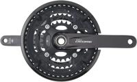 SHIMANO crankstel "deore fc-t6010" crankset shim.deore t6010 26/36/48t.175mm ht2 10sp