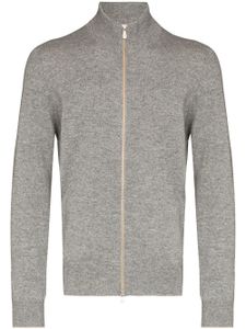 Brunello Cucinelli pull zippé en laine - Gris