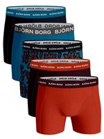 Bjorn Borg - Ess. Cotton Shorts - 5 pack - - thumbnail