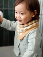 3-delige set short voor babyjongens blauwgroen