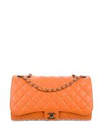 CHANEL Pre-Owned sac porté épaule Classic Flap (2014) - Orange - thumbnail