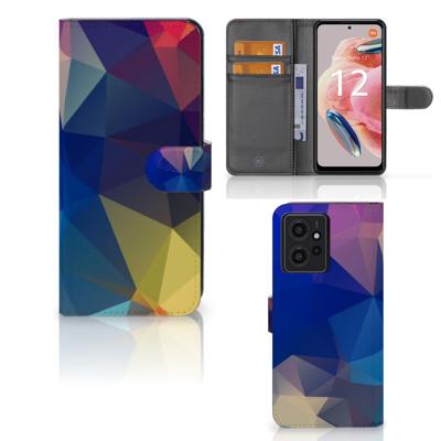 Xiaomi Redmi Note 12 4G | Book Case | Polygon Dark
