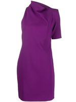 Sportmax robe courte à une épaule - Violet