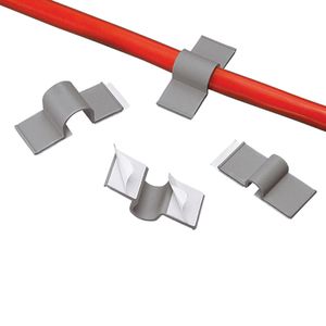 Panduit A2C25-A-C8 Kabelclip Zelfklevend A2C25-A-C8 Bundel-Ø (bereik) 6.40 mm (max) Grijs 1 stuk(s)