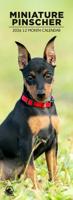 Miniatuur Pinscher Slimline Kalender 2026