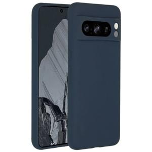 Accezz Liquid Silicone Backcover Google Pixel 8 Pro Telefoonhoesje Blauw