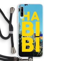 Habibi Majorelle : Huawei P Smart Pro Transparant Hoesje met koord