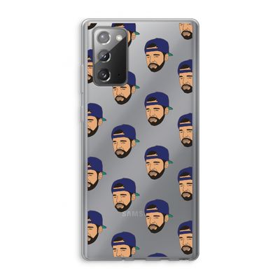 Drake Away: Samsung Galaxy Note 20 / Note 20 5G Transparant Hoesje