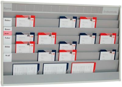 EICHNER Schedule board car din a wide 6 rails