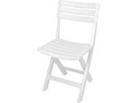 Pro Garden Klapstoel komodo kunststof wit