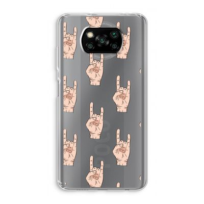 Rock: Xiaomi Poco X3 NFC Transparant Hoesje