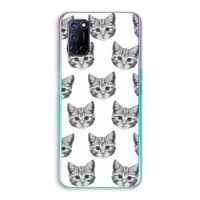 Kitten: Oppo A92 Transparant Hoesje