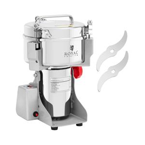 Elektrische kruidenmolen - 1000 g - 20 x 9 cm - 3000 W - digitaal - Royal Catering