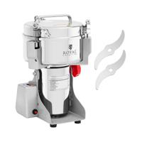 Elektrische kruidenmolen - 1000 g - 20 x 9 cm - 3000 W - digitaal - Royal Catering