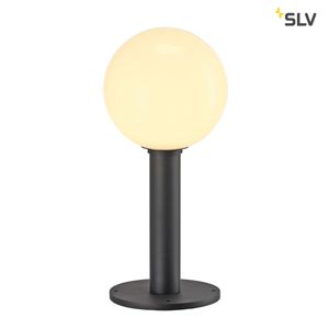Buitenlamp staand GLOO PURE 44 cm aluminium / glas gesatineerd E27