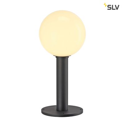 Buitenlamp staand GLOO PURE 44 cm aluminium / glas gesatineerd E27