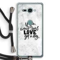 Partner in crime: Sony Xperia XZ2 Compact Transparant Hoesje met koord