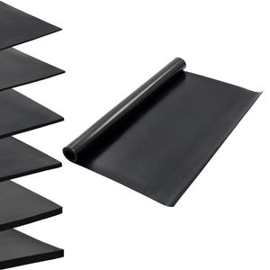 VidaXL Vloermat anti-slip 4 mm glad 1,2x2 m rubber